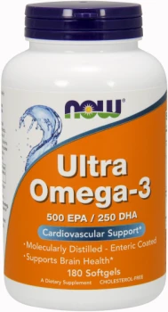 NOW FOODS Ultra Omega-3 180 softgels