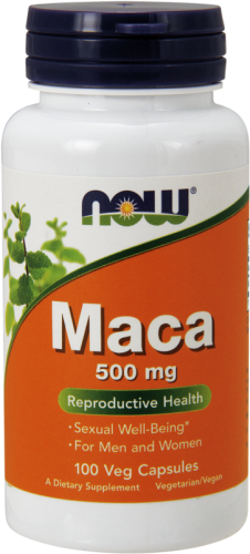 NOW FOODS Maca 500mg 100 kaps.