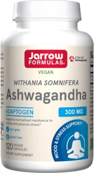 JARROW Ashwagandha 300mg 120 kaps.