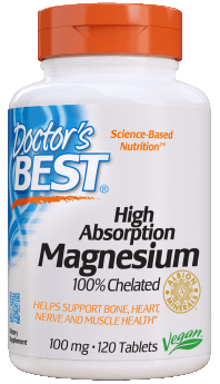 DOCTOR'S BEST High Absorption Magnesium 120 tab.