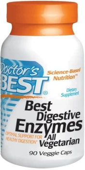 DOCTOR'S BEST Best Digestive Enzymes 90 kaps.