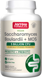JARROW Saccharomyces Boulardii + MOS 180 kaps.