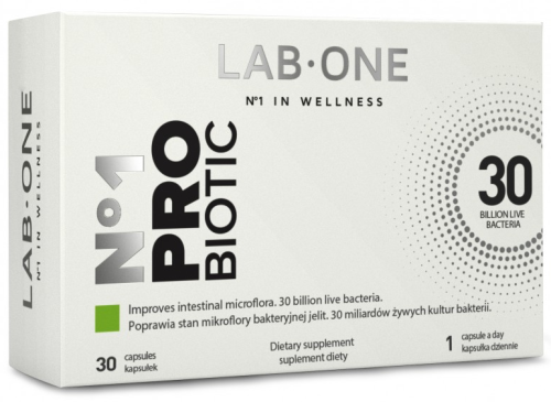 LAB ONE No1 Probiotic 30 kaps.