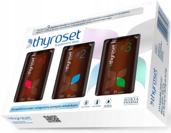 NORSA PHARMA Thyroset 3x45 kaps.