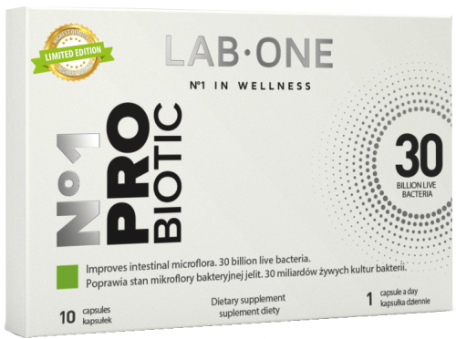 LAB ONE No1 Probiotic 10 kaps.