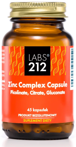 LABS212 Zinc Complex Capsule 45 kaps.