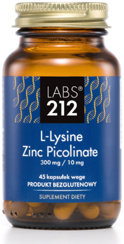 LABS212 L-Lysine Zinc Picolinate 45 kaps.