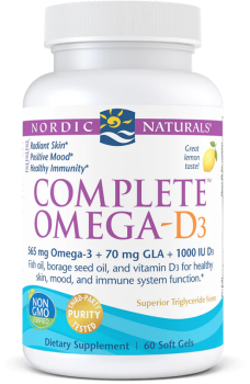 NORDIC NATURALS Complete Omega D3 60 kaps.