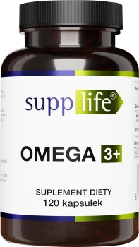 SUPPLIFE Omega 3+ 120 kaps.
