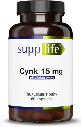SUPPLIFE Cynk 15mg 60 kaps.