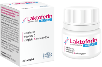 NORSA PHARMA Laktoferin Nucleo 30 kaps.
