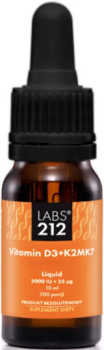 LABS212 Vitamin D3 + K2MK7 10 ml