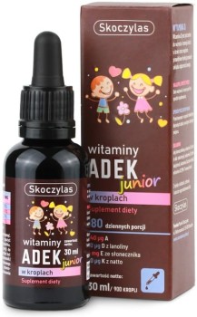 SKOCZYLAS Witaminy ADEK Junior 30 ml