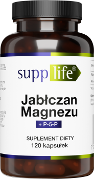 SUPPLIFE Jabłczan magnezu + P-5-P 120 kaps.