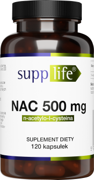 SUPPLIFE NAC 500mg 120 kaps.