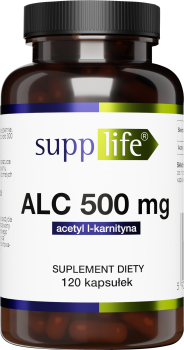 SUPPLIFE ALC 500mg 120 kaps.