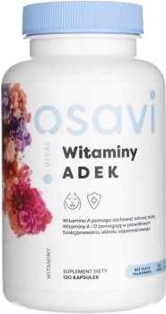 OSAVI Witaminy ADEK 120 kaps.