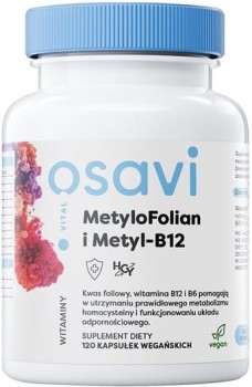 OSAVI MetyloFolian i Metyl-B12 120 kaps.