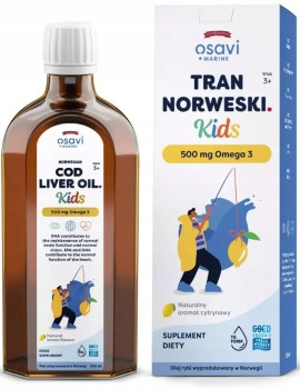 OSAVI Tran Norweski Kids 500mg 500 ml