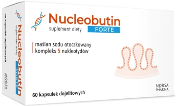 NORSA PHARMA Nucleobutin Forte 60 kaps.