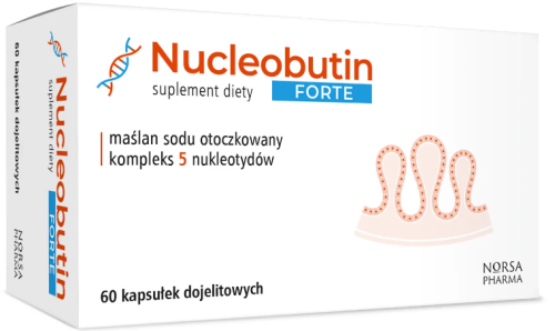 NORSA PHARMA Nucleobutin Forte 60 kaps.