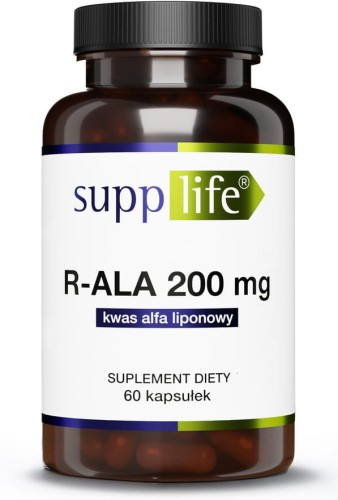 SUPPLIFE R-ALA 200mg 60 kaps.