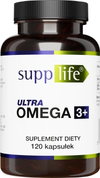 SUPPLIFE Ultra Omega 3+ 120 kaps.