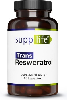 SUPPLIFE Trans-Resweratrol 60 kaps.