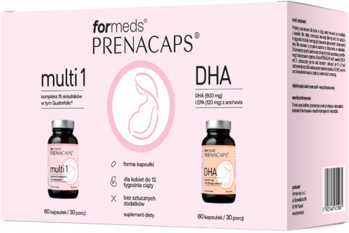 FORMEDS Prenacaps Multi 1 60 kaps. + DHA 60 kaps.
