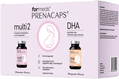 FORMEDS Prenacaps Multi 2 60 kaps. + DHA 60 kaps.