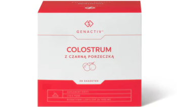 GENACTIV Colostrum z czarną porzeczką 30 sasz.