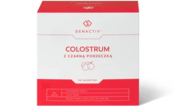 GENACTIV Colostrum z czarną porzeczką 30 sasz.