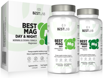 BEST LAB BestMag Day&Night 2x60 kaps.
