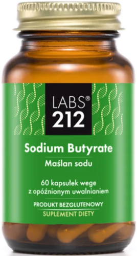 LABS212 Maślan Sodu 60 kaps.