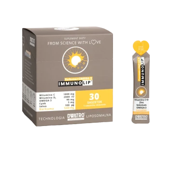 DWATRO ImmunoLip Kurkuma + Omega-3 30 saszetek