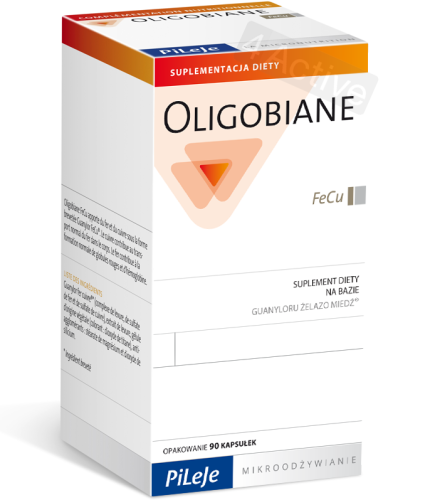 PILEJE Oligobiane FeCu 90 kaps.