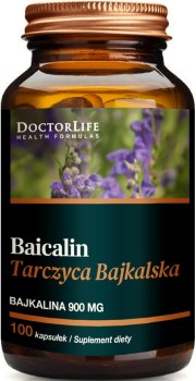 DOCTOR LIFE Baicalin Tarczyca Bajkalska 100 kaps.