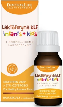 DOCTOR LIFE Laktoferyna bLF Kids + Infants 10 ml