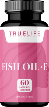 TrueLife Fish Oil + E 60 kaps.