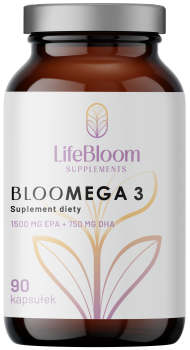 LIFEBLOOM BlooMega-3 90 kaps.