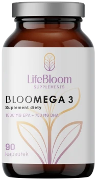 LIFEBLOOM BlooMega-3 90 kaps.