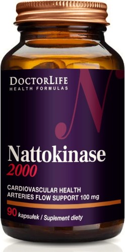 DOCTOR LIFE Nattokinase 2000 90 kaps.