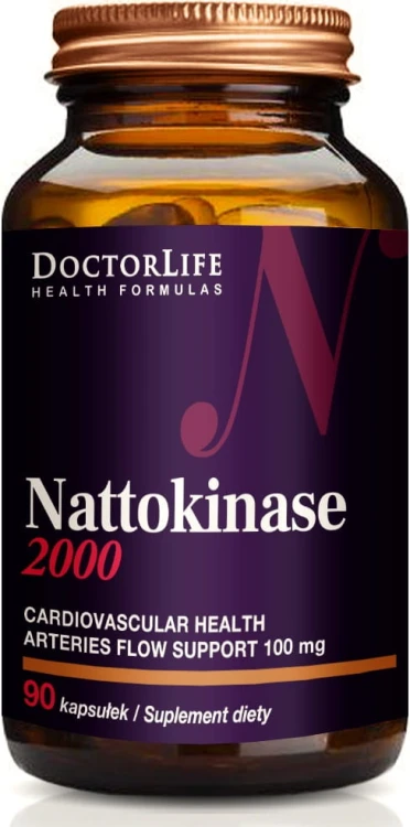 DOCTOR LIFE Nattokinase 2000 90 kaps.