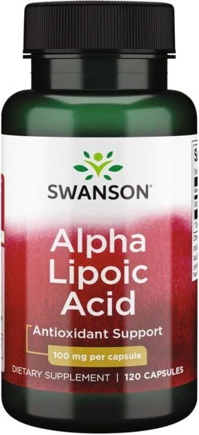 SWANSON Alpha Lipoic Acid 100mg 120 kaps.