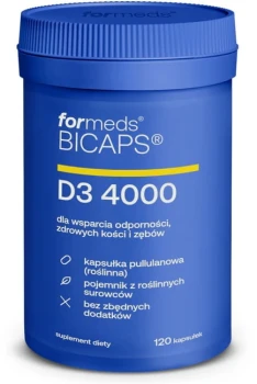 FORMEDS Bicaps D3 4000 120 kaps.