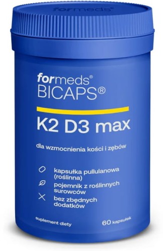 FORMEDS Bicaps K2 D3 Max 60 kaps.