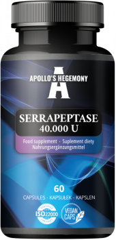 APOLLO'S HEGEMONY Serrapeptase 40.000 U 60 kaps.