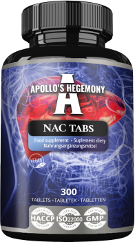 APOLLO'S HEGEMONY NAC Tabs 300 tab.