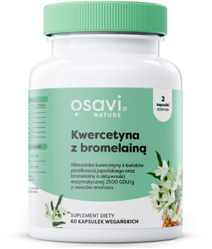 OSAVI Kwercetyna z bromelainą 60 kaps.