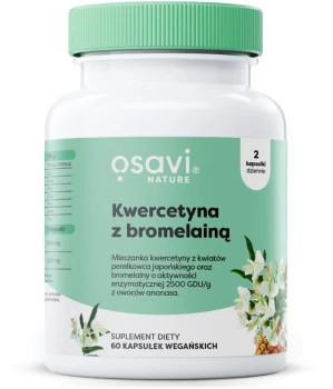 OSAVI Kwercetyna z bromelainą 60 kaps.